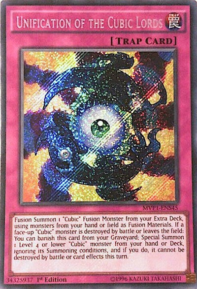 Unification of the Cubic Lords [MVP1-ENS45] Secret Rare | Exor Games New Glasgow