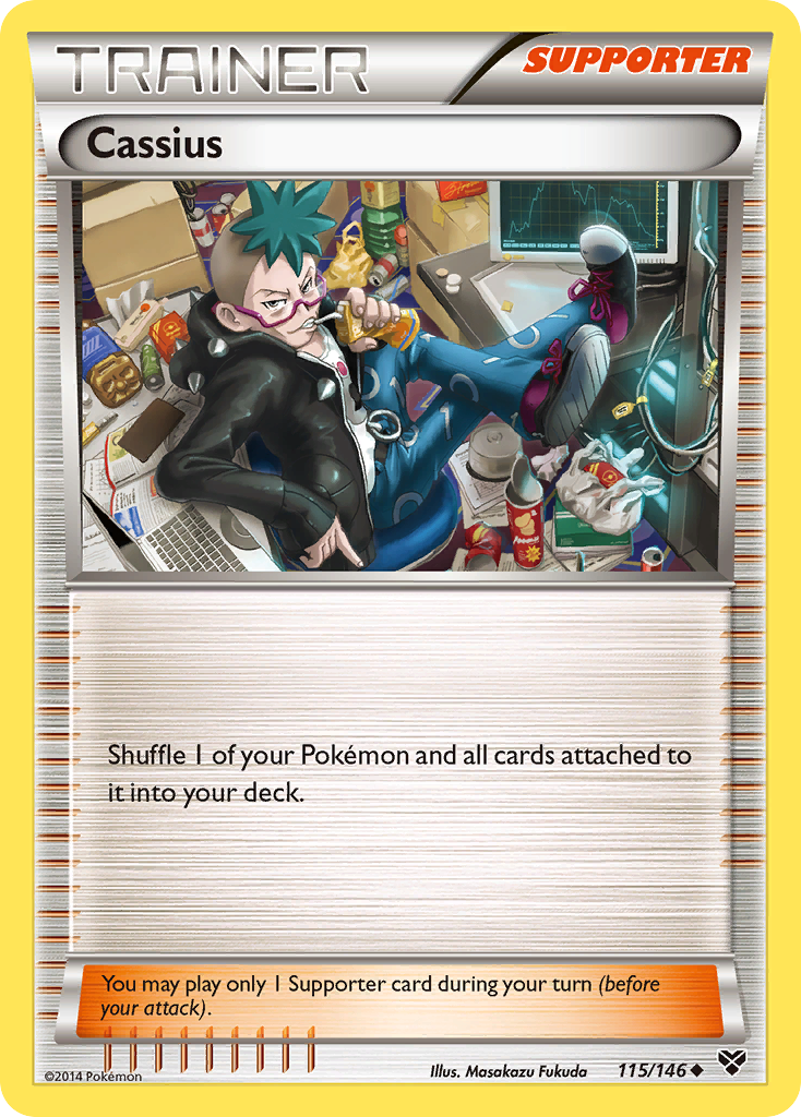 Cassius (115/146) [XY: Base Set] | Exor Games New Glasgow