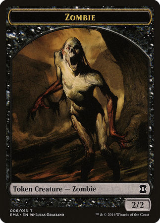 Zombie Token [Eternal Masters Tokens] | Exor Games New Glasgow