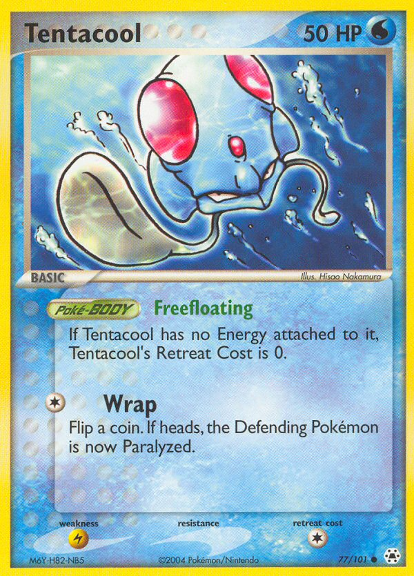 Tentacool (77/101) [EX: Hidden Legends] | Exor Games New Glasgow