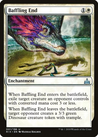 Baffling End [Rivals of Ixalan] | Exor Games New Glasgow