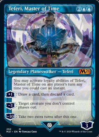 Teferi, Master of Time (Showcase) (292) [Core Set 2021] | Exor Games New Glasgow