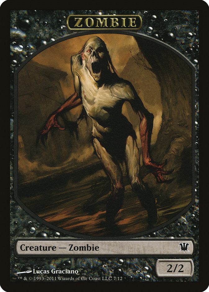 Zombie (7/12) [Innistrad Tokens] | Exor Games New Glasgow