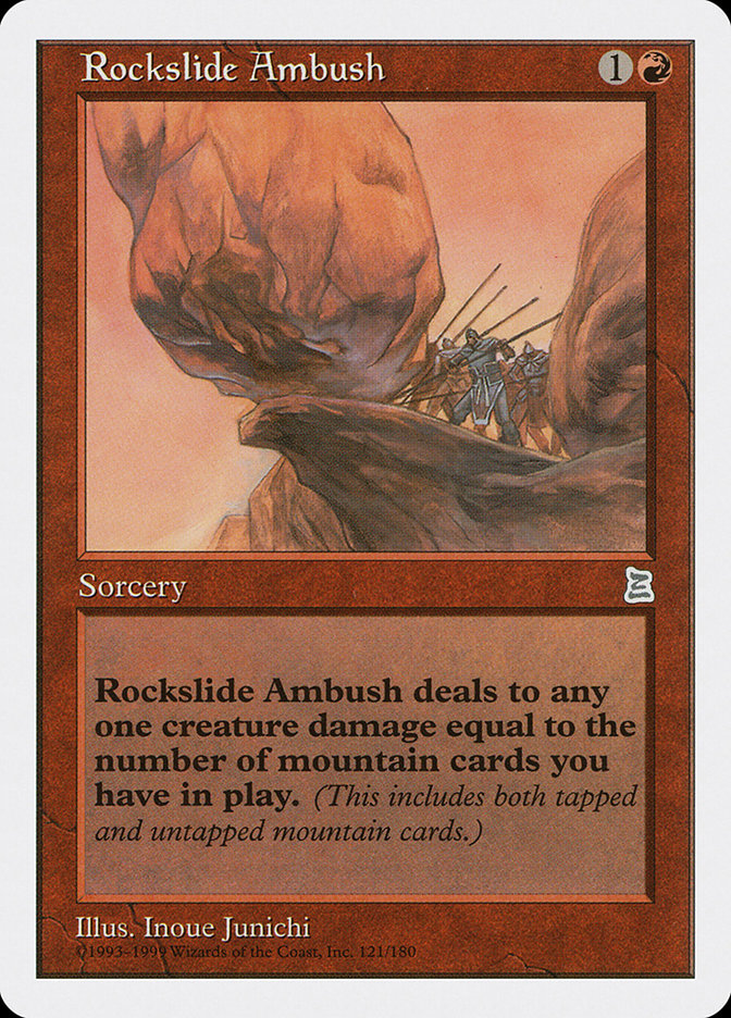 Rockslide Ambush [Portal Three Kingdoms] | Exor Games New Glasgow