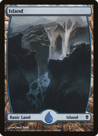 Island (235) - Full Art [Zendikar] | Exor Games New Glasgow