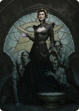 Liliana of the Veil Art Card [Dominaria United Art Series] | Exor Games New Glasgow