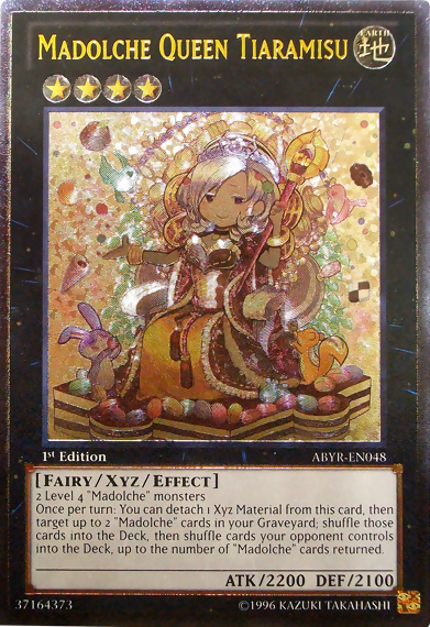 Madolche Queen Tiaramisu (UTR) [ABYR-EN048] Ultimate Rare | Exor Games New Glasgow