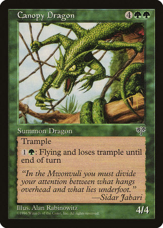 Canopy Dragon [Mirage] | Exor Games New Glasgow