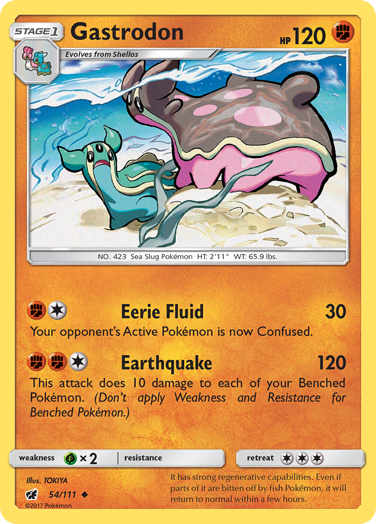 Gastrodon (54/111) [Sun & Moon: Crimson Invasion] | Exor Games New Glasgow