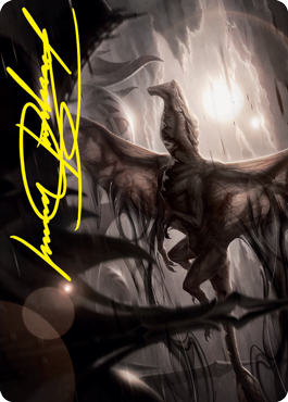 Shadrix Silverquill Art Card (Gold-Stamped Signature) [Strixhaven: School of Mages Art Series] | Exor Games New Glasgow