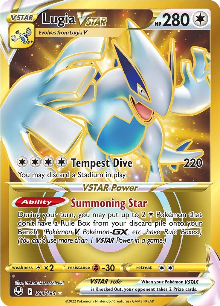 Lugia VSTAR (211/195) [Sword & Shield: Silver Tempest] | Exor Games New Glasgow