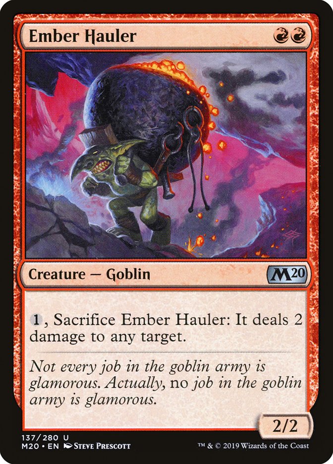 Ember Hauler [Core Set 2020] | Exor Games New Glasgow