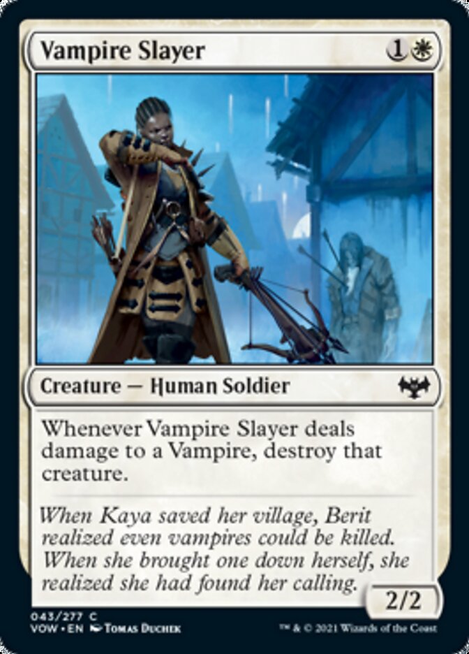 Vampire Slayer [Innistrad: Crimson Vow] | Exor Games New Glasgow