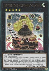 Madolche Puddingcess Chocolat-a-la-Mode [DUOV-EN082] Ultra Rare | Exor Games New Glasgow