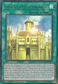 Golden Castle of Stromberg [DUOV-EN094] Ultra Rare | Exor Games New Glasgow