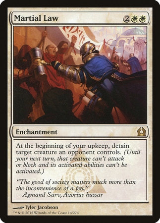 Martial Law [Return to Ravnica] | Exor Games New Glasgow