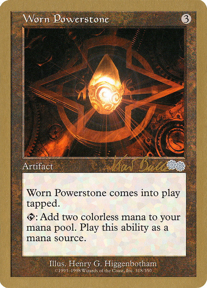 Worn Powerstone (Kai Budde) [World Championship Decks 1999] | Exor Games New Glasgow