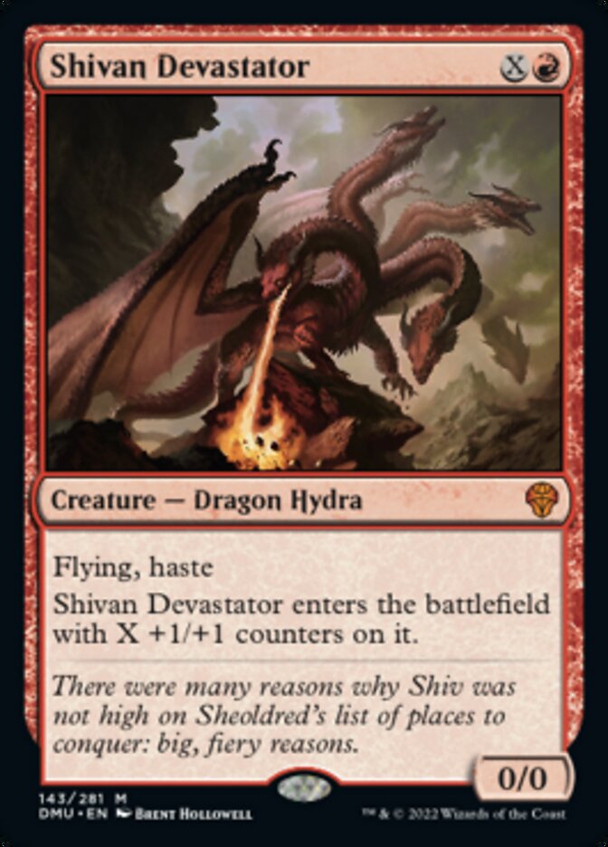 Shivan Devastator [Dominaria United] | Exor Games New Glasgow