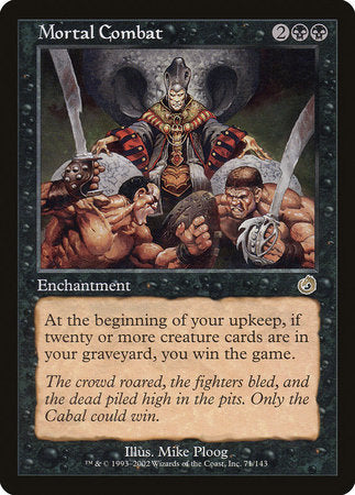 Mortal Combat [Torment] | Exor Games New Glasgow