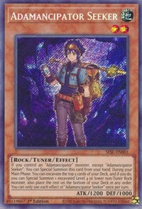 Adamancipator Seeker [SESL-EN001] Secret Rare | Exor Games New Glasgow