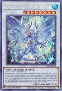 Adamancipator Risen - Dragite [SESL-EN009] Secret Rare | Exor Games New Glasgow