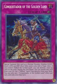 Conquistador of the Golden Land [SESL-EN034] Secret Rare | Exor Games New Glasgow