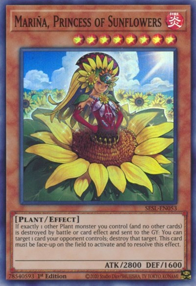 Mariña, Princess of Sunflowers [SESL-EN053] Super Rare | Exor Games New Glasgow