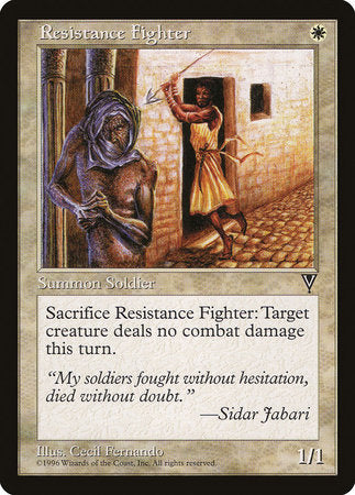 Resistance Fighter [Visions] | Exor Games New Glasgow