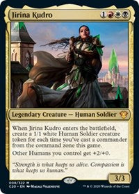 Jirina Kudro (Commander 2020) [Oversize Cards] | Exor Games New Glasgow