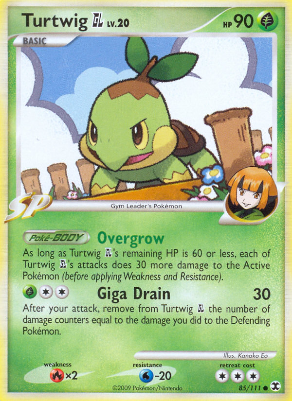 Turtwig GL (85/111) [Platinum: Rising Rivals] | Exor Games New Glasgow