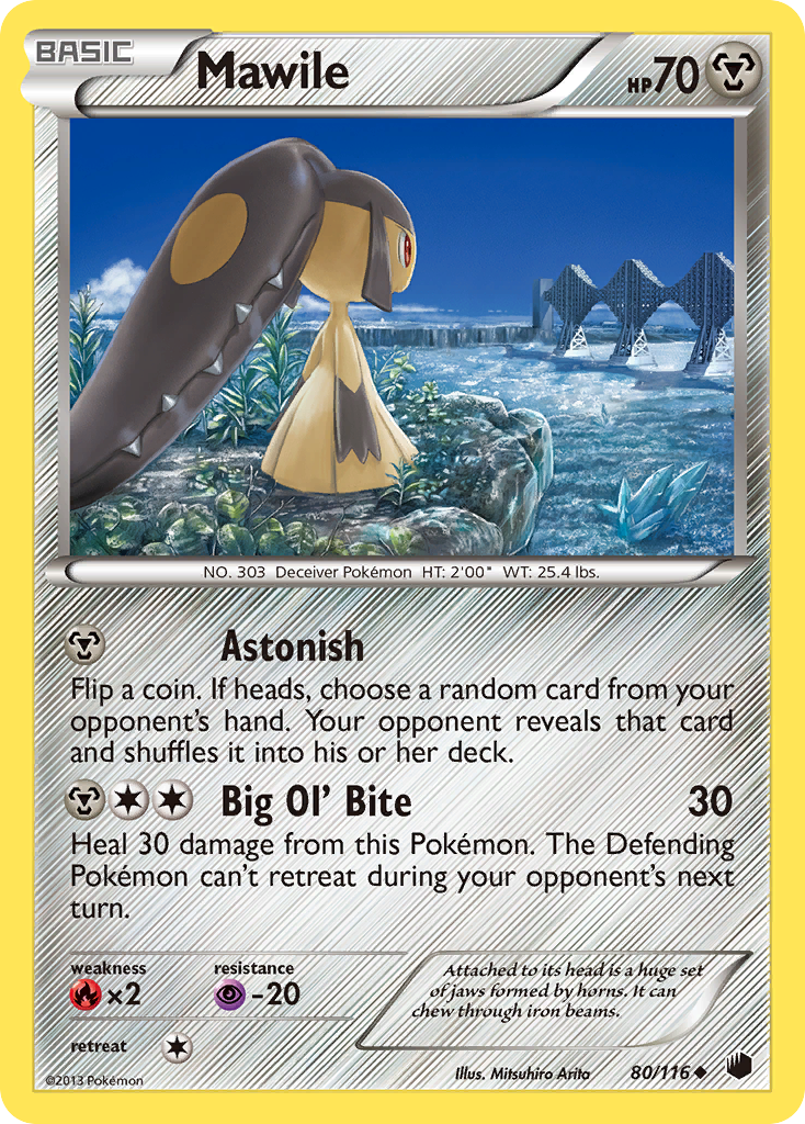 Mawile (80/116) [Black & White: Plasma Freeze] | Exor Games New Glasgow