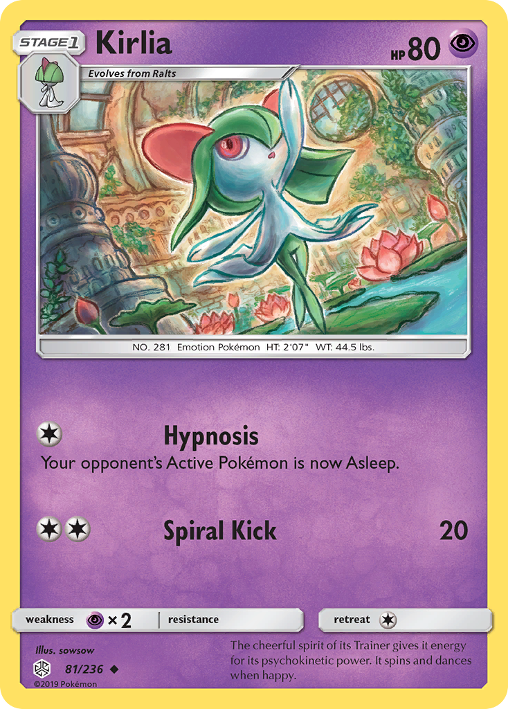 Kirlia (81/236) [Sun & Moon: Cosmic Eclipse] | Exor Games New Glasgow