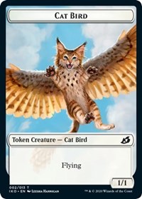 Cat Bird Token [Ikoria: Lair of Behemoths] | Exor Games New Glasgow