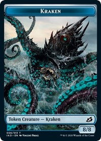 Kraken Token [Ikoria: Lair of Behemoths] | Exor Games New Glasgow