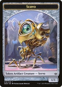 Servo // Dragon Double-sided Token (Challenger 2020) [Unique and Miscellaneous Promos] | Exor Games New Glasgow