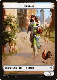 Human Double-sided Token (Challenger 2020) [Unique and Miscellaneous Promos] | Exor Games New Glasgow