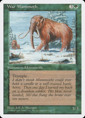War Mammoth [Fourth Edition] | Exor Games New Glasgow