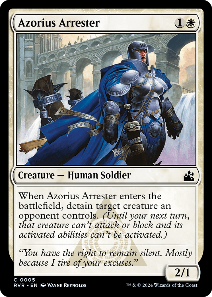 Azorius Arrester [Ravnica Remastered] | Exor Games New Glasgow