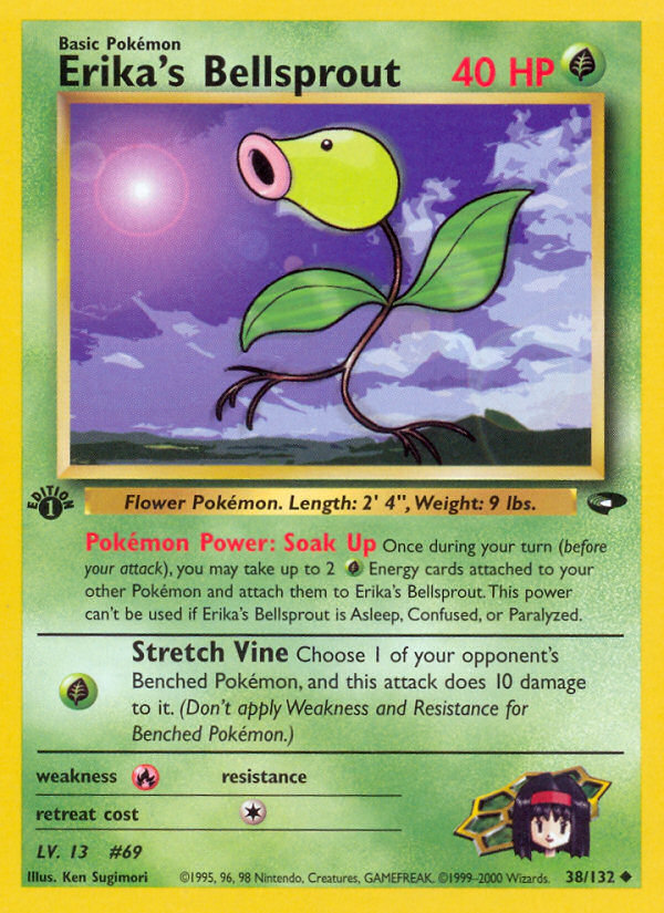 Erika's Bellsprout (38/132) [Gym Challenge 1st Edition] | Exor Games New Glasgow