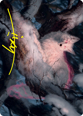 Mila, Crafty Companion Art Card (Gold-Stamped Signature) [Strixhaven: School of Mages Art Series] | Exor Games New Glasgow