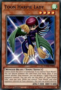 Toon Harpie Lady [TOCH-EN002] Super Rare | Exor Games New Glasgow