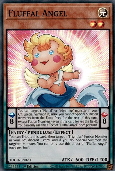 Fluffal Angel [TOCH-EN020] Super Rare | Exor Games New Glasgow