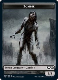 Zombie Token [Core Set 2021] | Exor Games New Glasgow