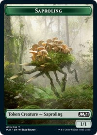 Saproling Token [Core Set 2021] | Exor Games New Glasgow