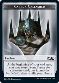 Emblem - Garruk, Unleashed [Core Set 2021] | Exor Games New Glasgow