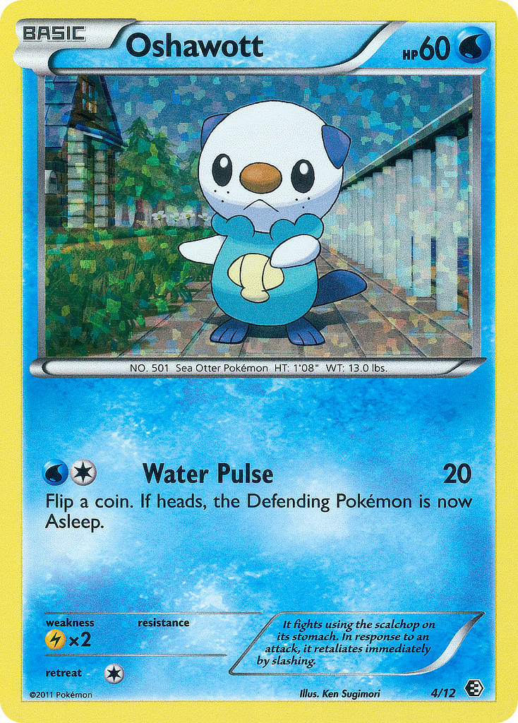 Oshawott (4/12) [McDonald's Promos: 2011 Collection] | Exor Games New Glasgow