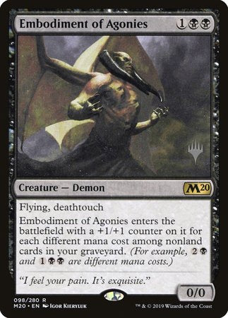 Embodiment of Agonies [Core Set 2020 Promos] | Exor Games New Glasgow