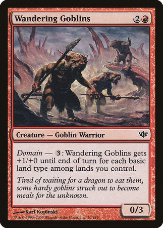 Wandering Goblins [Conflux] | Exor Games New Glasgow