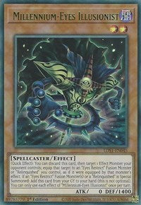 Millennium-Eyes Illusionist (Green) [LDS1-EN045] Ultra Rare | Exor Games New Glasgow