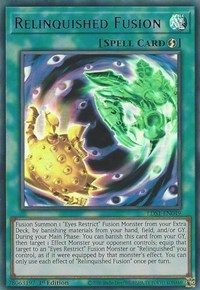 Relinquished Fusion (Purple) [LDS1-EN049] Ultra Rare | Exor Games New Glasgow